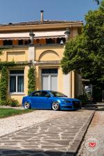 Audi RS4 Sedan on Vossen Wheels (CG-205) 2018 года